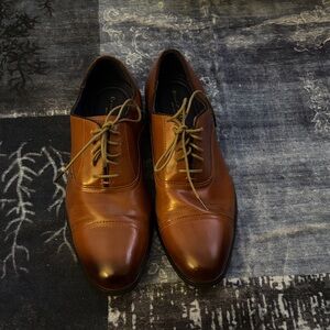 Classic Brown Leather Men's Shoes